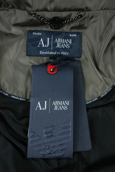 Shop Armani Jeans Aj Jacket In Brown