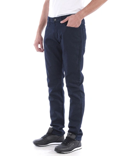 Shop Armani Jeans Aj Armani Jeans Jeans In Denim