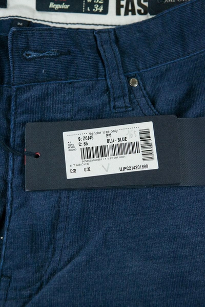 Shop Armani Jeans Aj Jeans Trouser In Blue