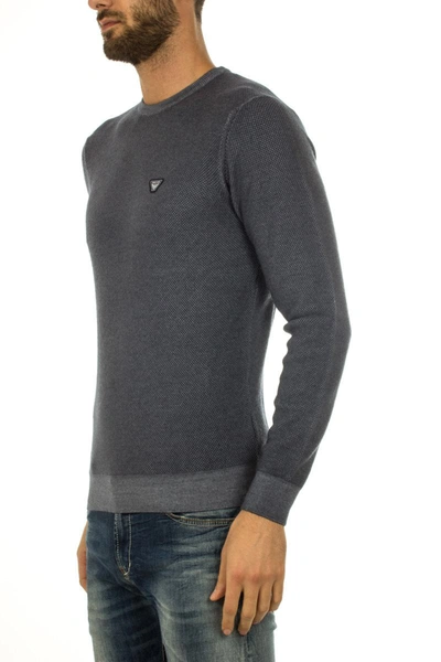 Shop Armani Jeans Aj Armani Jeans Sweater In Blue