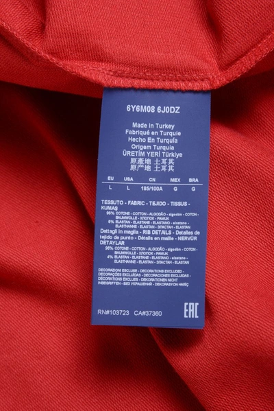 Shop Armani Jeans Aj Sweatshirt Hoodie In Red