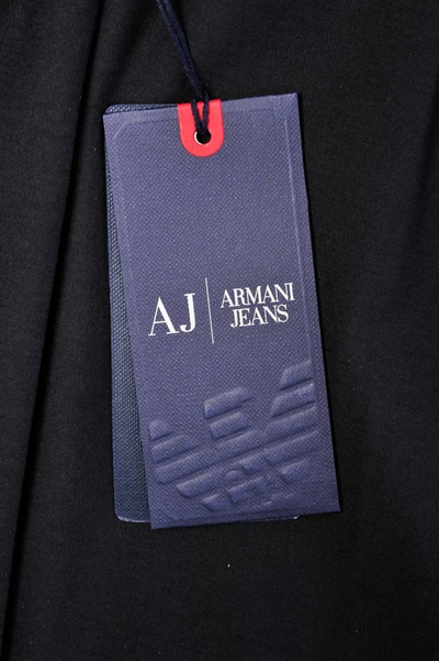 Shop Armani Jeans Aj Topwear In Blue