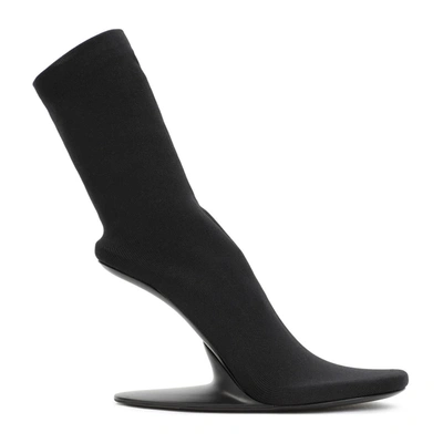 Shop Balenciaga Stage Bootie Shoes In Black