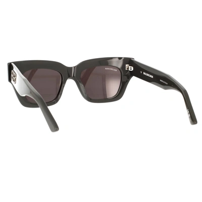 Shop Balenciaga Sunglasses In Gray