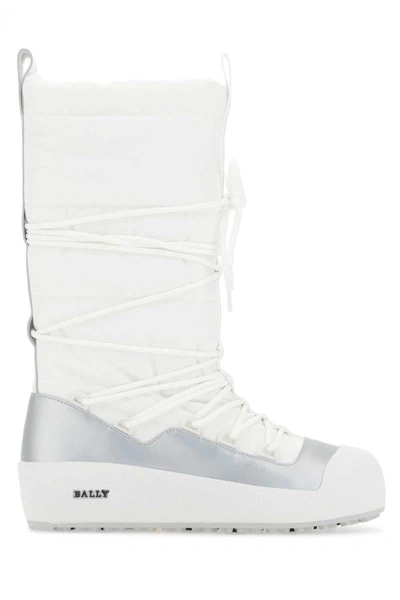 Shop Bally Boots In White