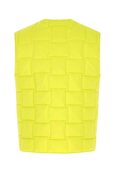 Shop Bottega Veneta Jackets And Vests In Green