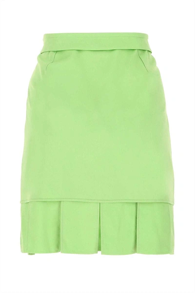 Shop Bottega Veneta Skirts In Green