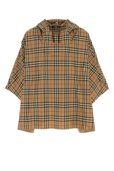 Shop Burberry Coats In Checked