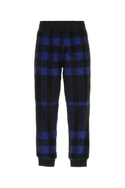 Shop Burberry Pants In Checked