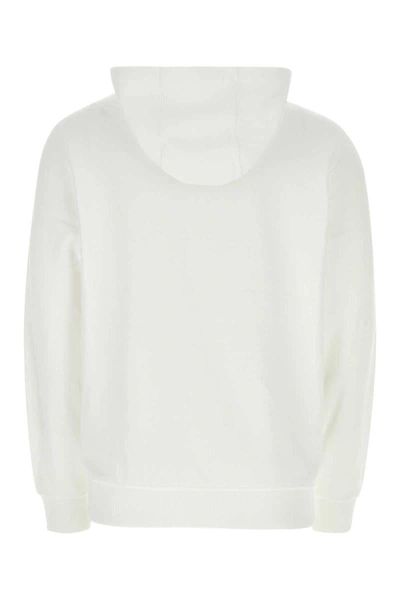 Shop Burberry Sweatshirts In White