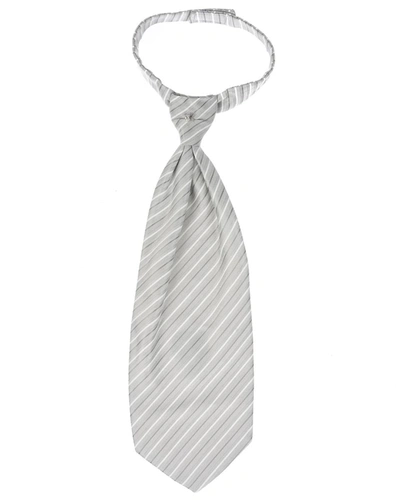 Shop Carlo Pignatelli Tie Stripes In Grey