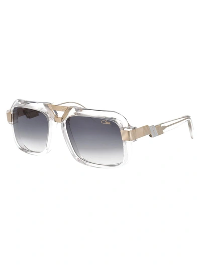 Shop Cazal Sunglasses In 003 Crystal