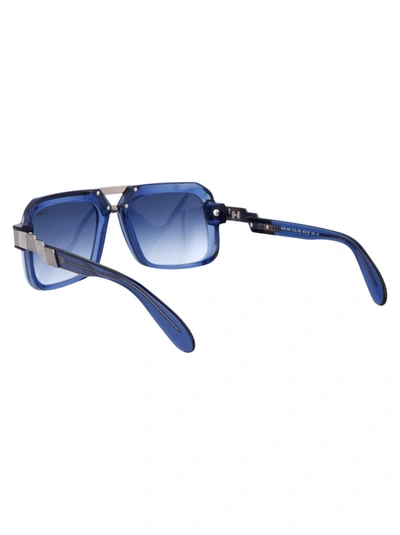 Shop Cazal Sunglasses In 002 Blue