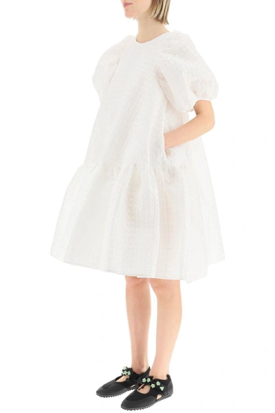 Shop Cecilie Bahnsen 'alexa' Dress In White