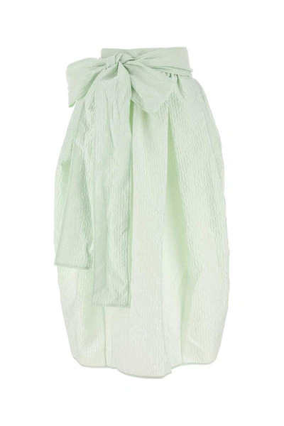 Shop Cecilie Bahnsen Skirts In Green