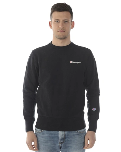 Shop Champion Sweatshirt Hoodie In Black