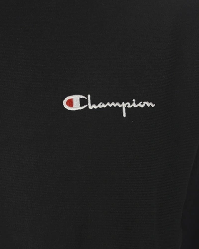 Shop Champion Sweatshirt Hoodie In Black