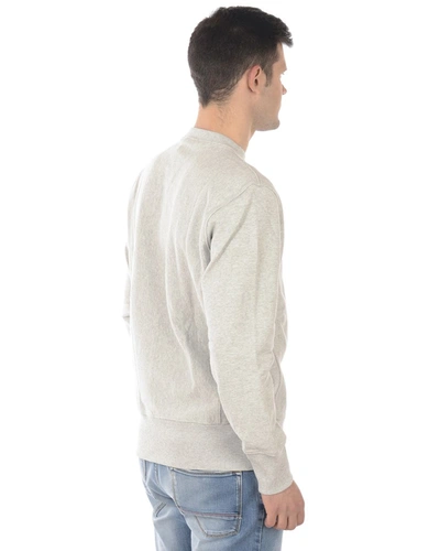 Shop Champion Sweatshirt Hoodie In Grey