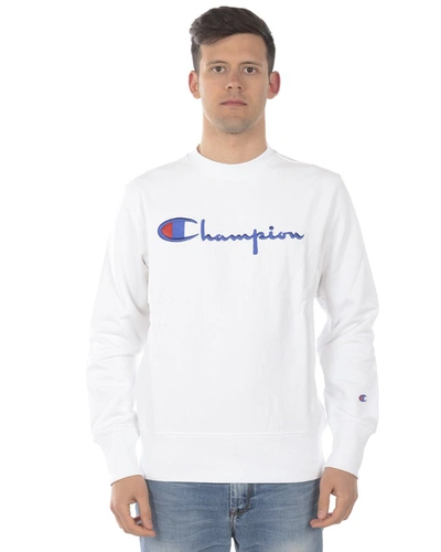 Shop Champion Sweatshirt Hoodie In White