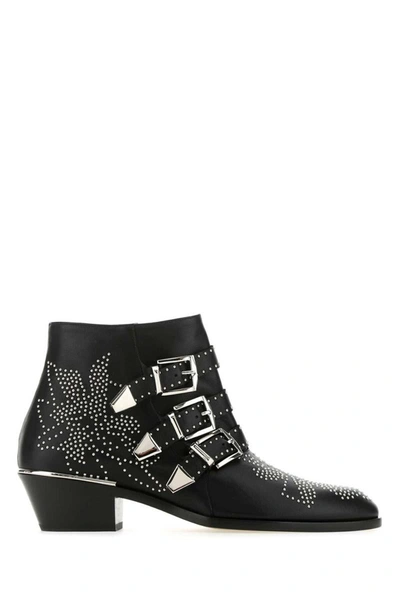 Shop Chloé Chloe Boots In Black