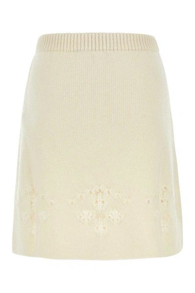 Shop Chloé Chloe Skirts In White