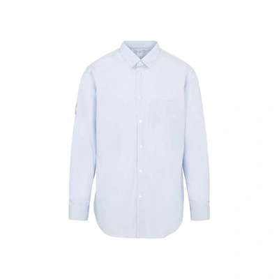 Shop Comme Des Garçons Shirt Comme Des Garçons  Shirt Long-sleeved Shirt In Blue