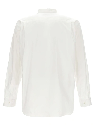 Shop Comme Des Garçons Camicia  Shirt X Brett Westfall In White/black