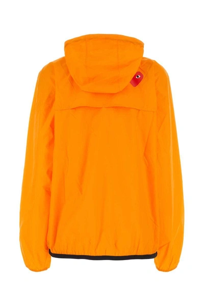 Shop Comme Des Garçons Play Jackets In Orange