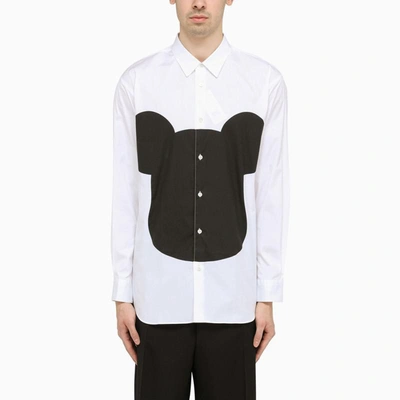 Shop Comme Des Garçons Shirt Classic Be@rbrick Shirt In White