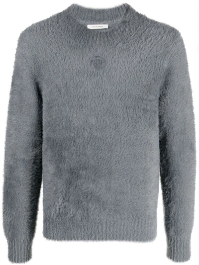 Shop Craig Green Fluffy Roll Neck Clothing In Dark Grey