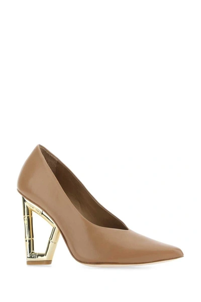 Shop Cult Gaia Heeled Shoes In Camel
