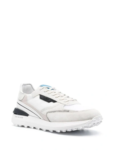 Shop Date D.a.t.e. Nylon Lampo Sneakers In White