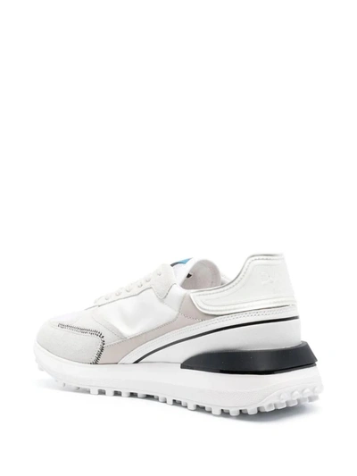 Shop Date D.a.t.e. Nylon Lampo Sneakers In White