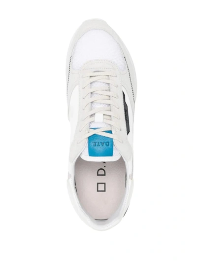 Shop Date D.a.t.e. Nylon Lampo Sneakers In White