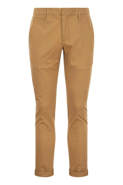 Dondup Men's Gaubert - Slim-fit Trousers In Brown
