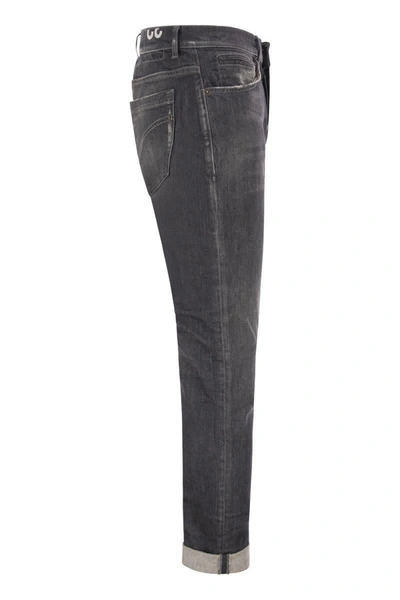 Shop Dondup George - Five Pocket Jeans In Grey