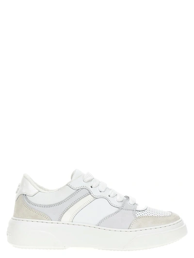 Shop Dsquared2 'bumper' Sneakers In White
