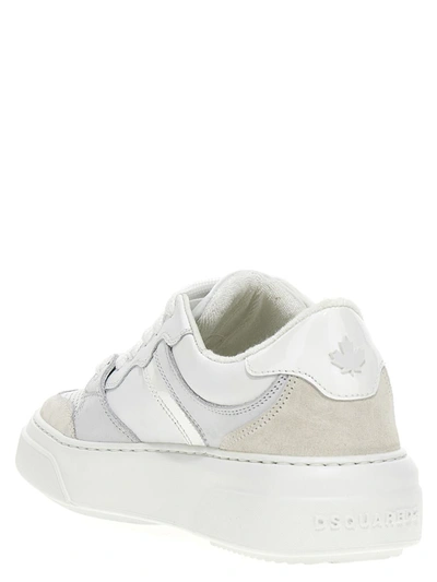 Shop Dsquared2 'bumper' Sneakers In White