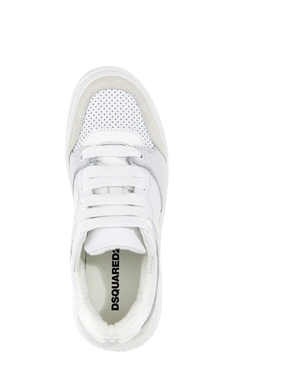 Shop Dsquared2 'bumper' Sneakers In White