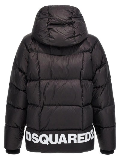 Shop Dsquared2 Puff Kaban Down Jacket In Black