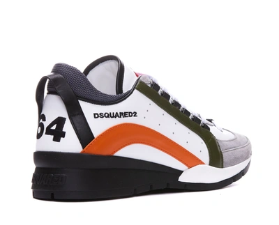 Dsquared2 Legendary Panelled Sneakers In Multicolour