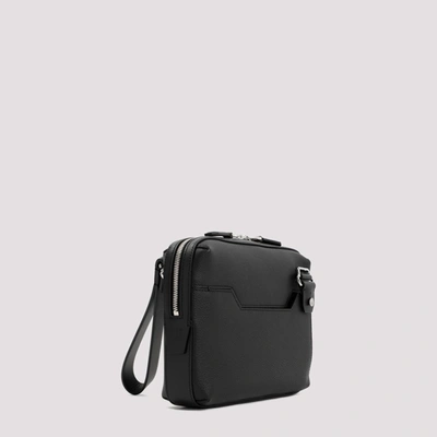 Shop Dunhill Messenger Bag In Black