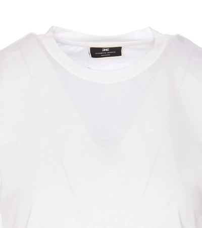 Shop Elisabetta Franchi T-shirts And Polos In White