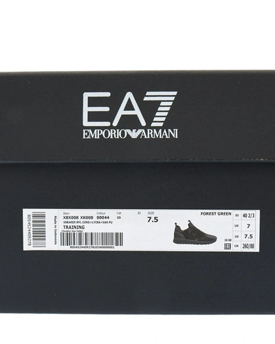 Shop Ea7 Emporio Armani Shoes In Green