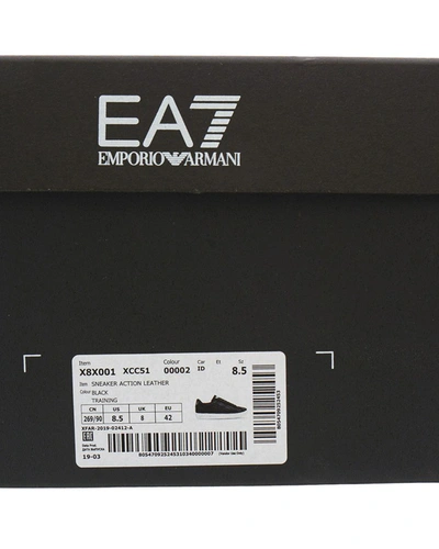 Shop Ea7 Emporio Armani Shoes In Black