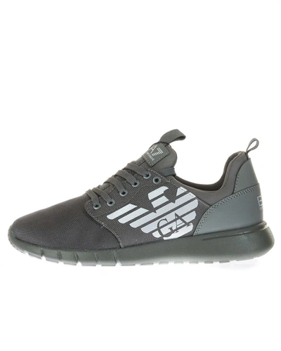 Shop Ea7 Emporio Armani Shoes In Grey