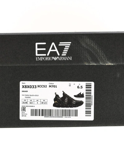 Shop Ea7 Emporio Armani Shoes In Black