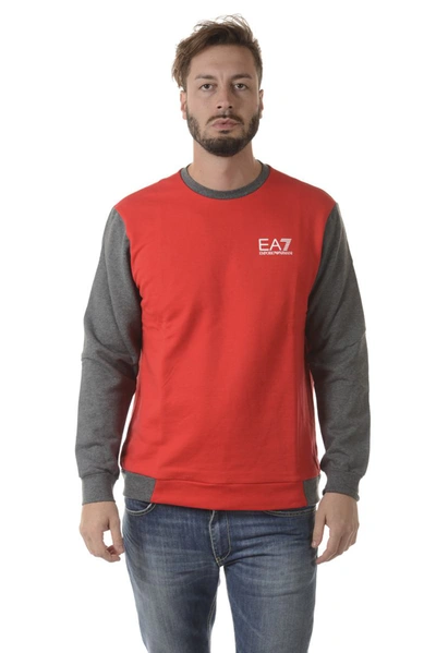 Shop Ea7 Emporio Armani  Sweatshirt Hoodie In Red