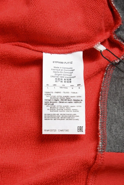 Shop Ea7 Emporio Armani  Sweatshirt Hoodie In Red