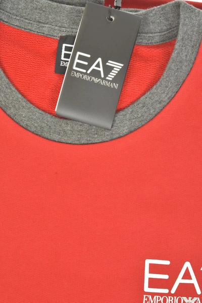 Shop Ea7 Emporio Armani  Sweatshirt Hoodie In Red